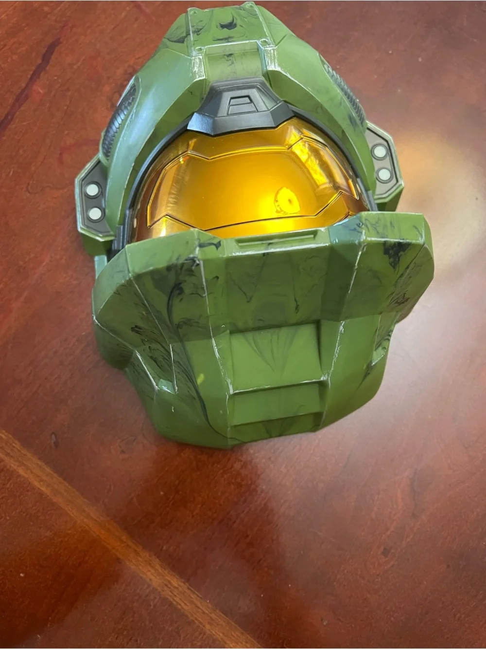 Halo Master Chief Kids Costume - Green with Gold mask